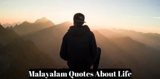 Malayalam Quotes About Life