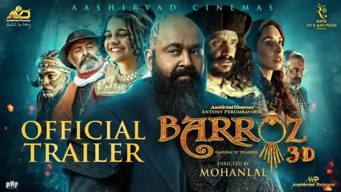 Mohanlal Announced Barroz 3d Trailer Release