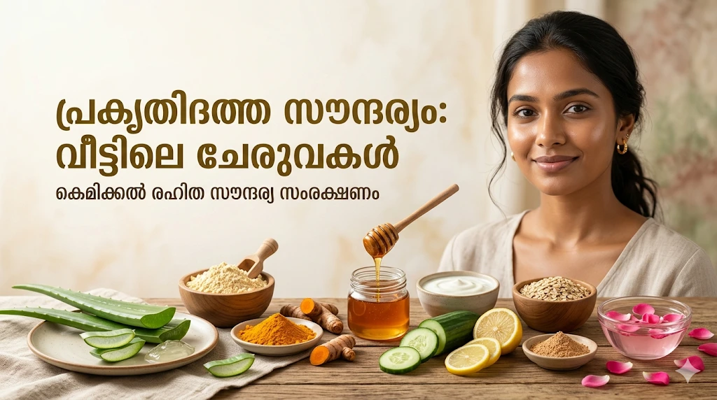 Nature’s Touch for Glowing Skin: Beauty Through Home Remedies in malayalam