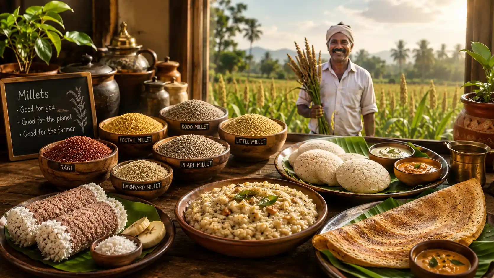 Millet in Malayalam