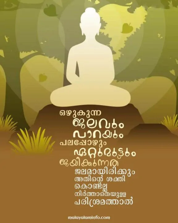 buddha quotes in malayalam